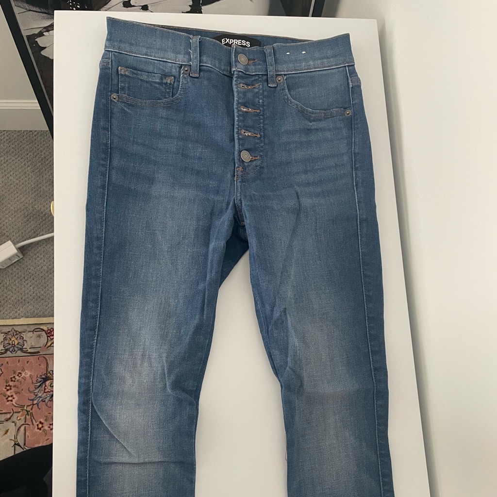 Express Button Down Denim